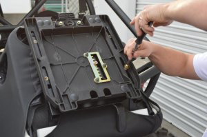 Polaris RZR Seat Adapter Tubes - Front + Rear - PRP Seats - `14-`22